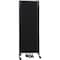 National Public Seating NPS Room Divider, 6' Height, 7 Sections, Black RDB6-7PT10 - alternate 3